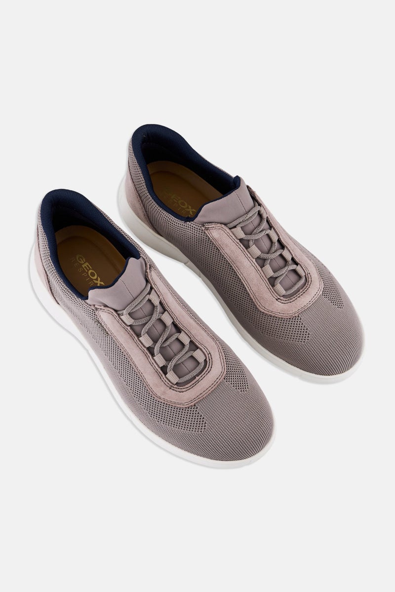 GEOX أحذية كاجوال للرجال U NEBULA 2,0 مزودة بأربطة، رمادي - Image 4